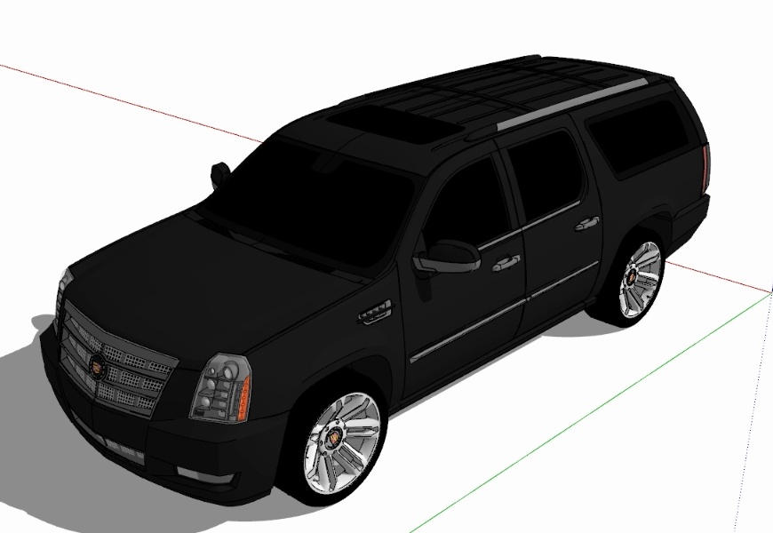 Caminhão Cadillac 3D