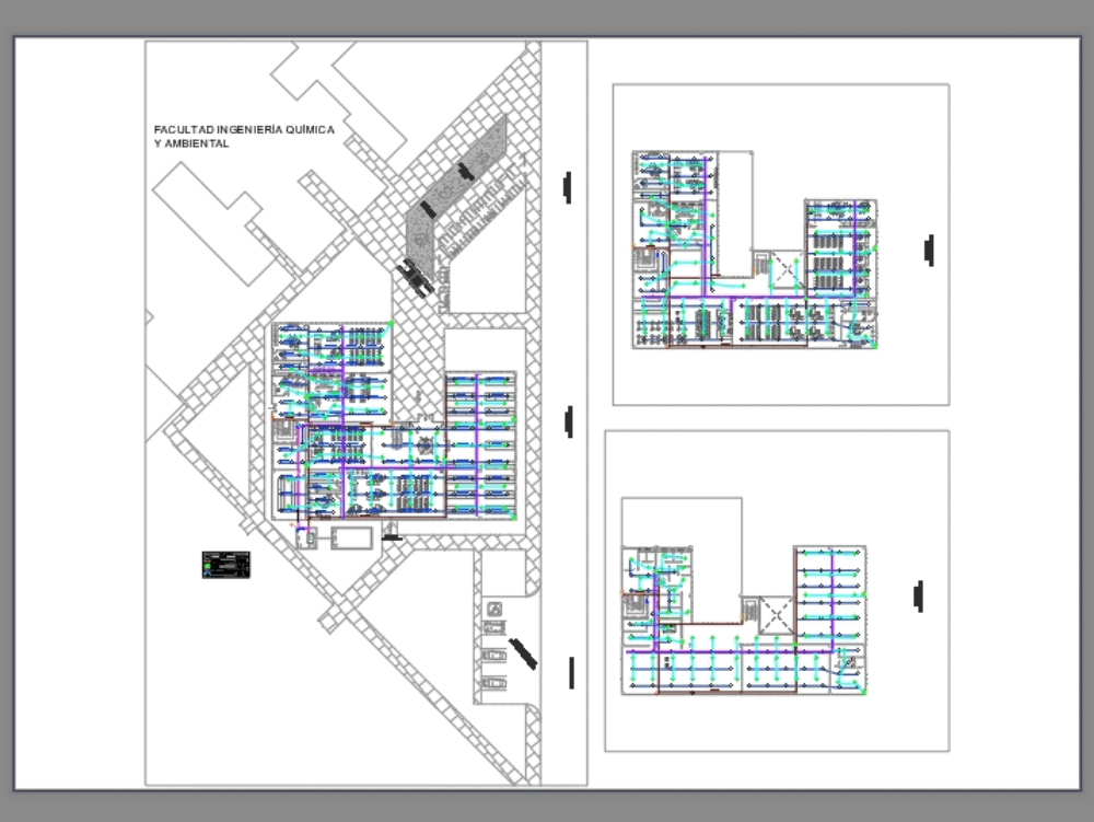 Plano De Sistema Contra Incendios En Autocad Cad 80238 Kb Bibliocad 6842