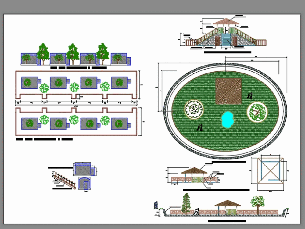 Housing architecture plan Ostrich