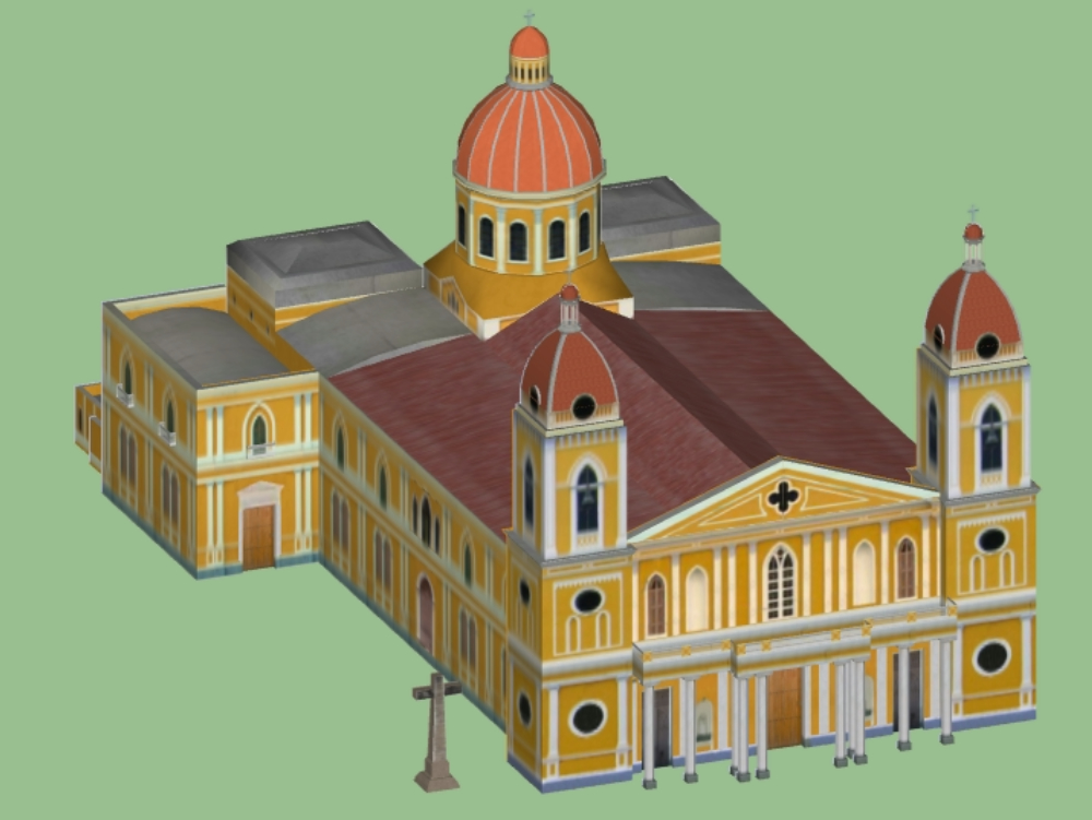 Catedral de Granada - NICARÁGUA 3D