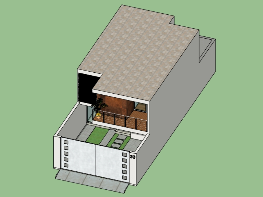 Casa 3D Moderna