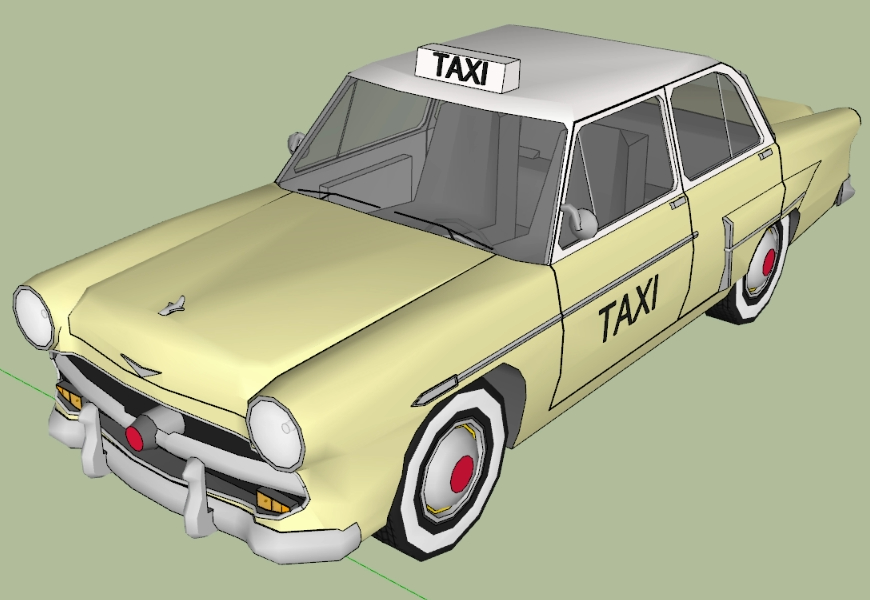 Classic cuban Taxi