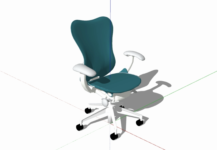 Herman Miller Mirra 2 - cadeira 3D