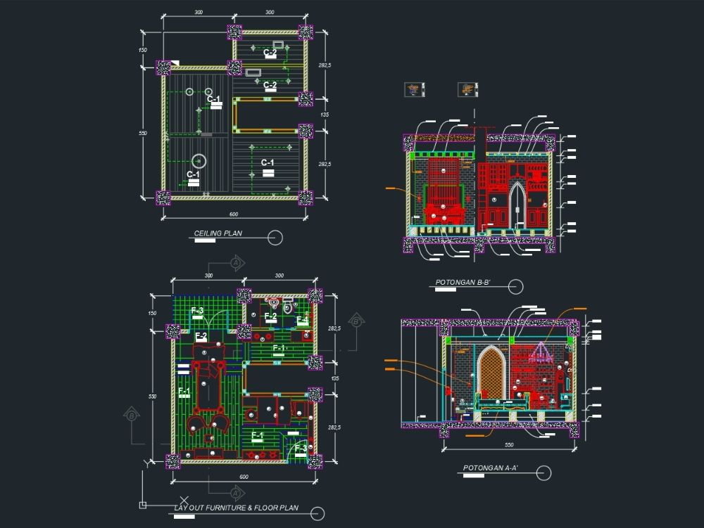 design de interiores de apartamento