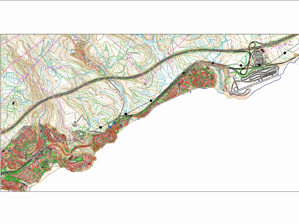 Playa San Agustin Urban Plan
