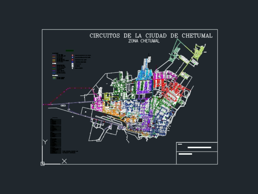 Circuitos en CFE en la cuidad de Chetumal