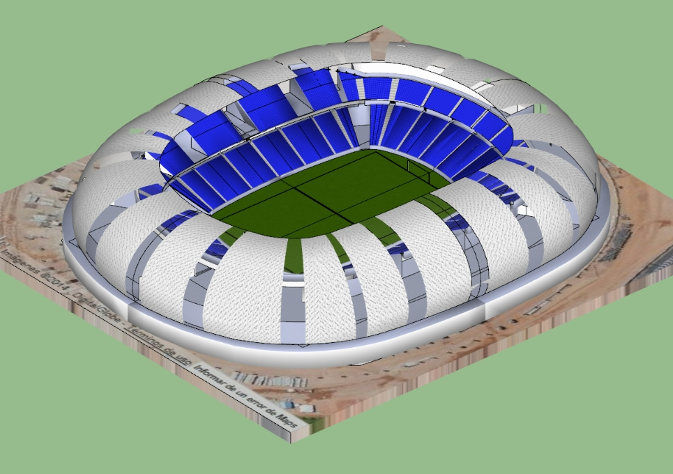 Das Dunas Stadium 3D