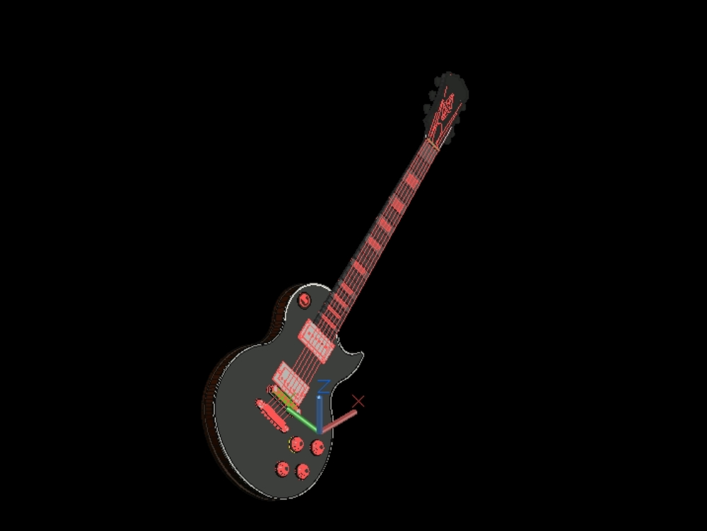Guitarra 3D