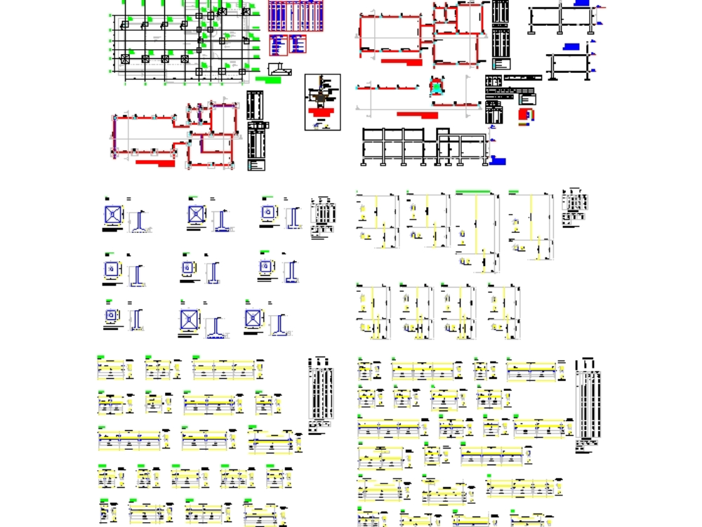 Administrative building - structural calculation