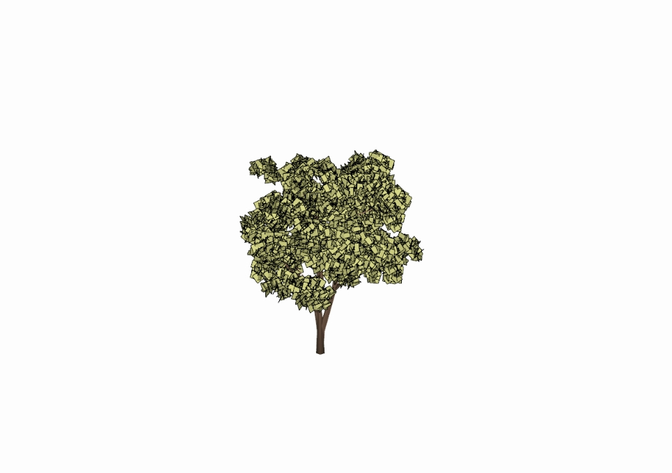 Árvore frondosa
