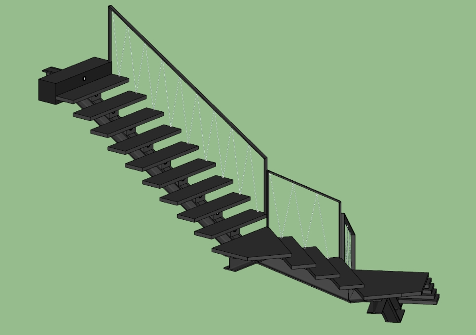 Escada metálica
