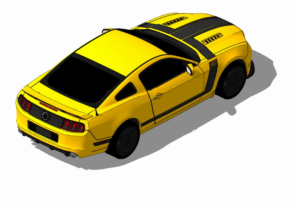 Ford Mustang 3D