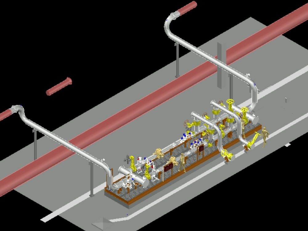 3d valve access platform