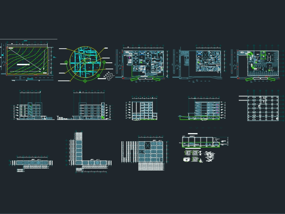 Edificio De 5 Niveles Oficinas Y Comercios 8 86 Mb Bibliocad