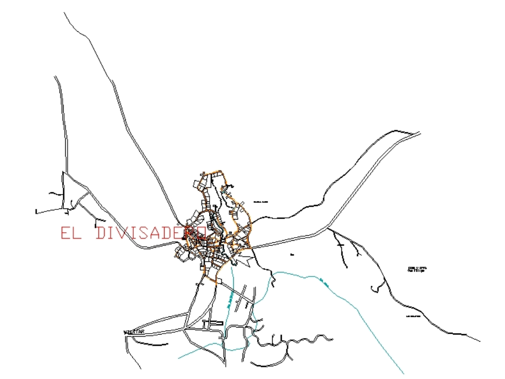 Karte divisadero; Morazan