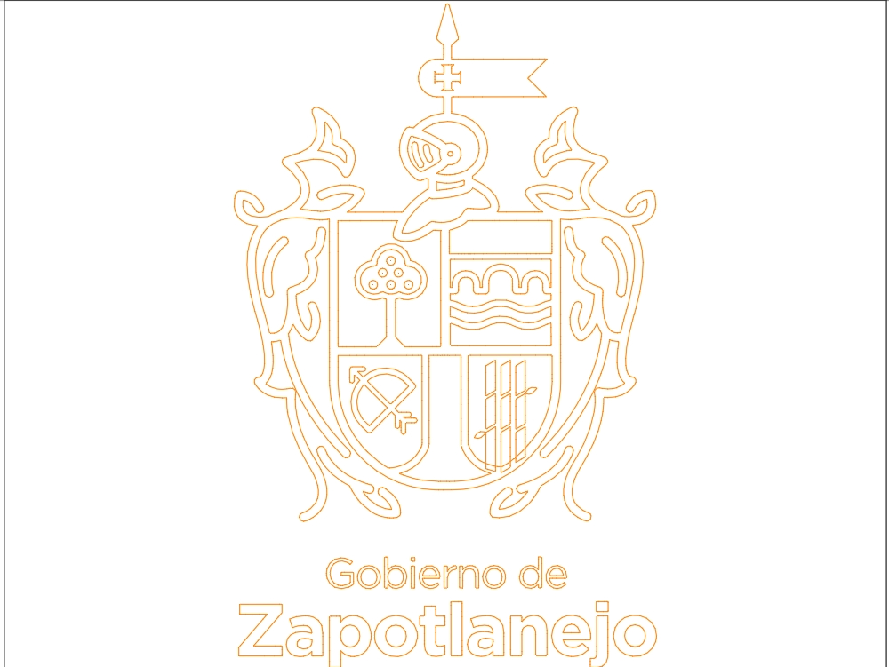 Zapotlanejo town hall logo