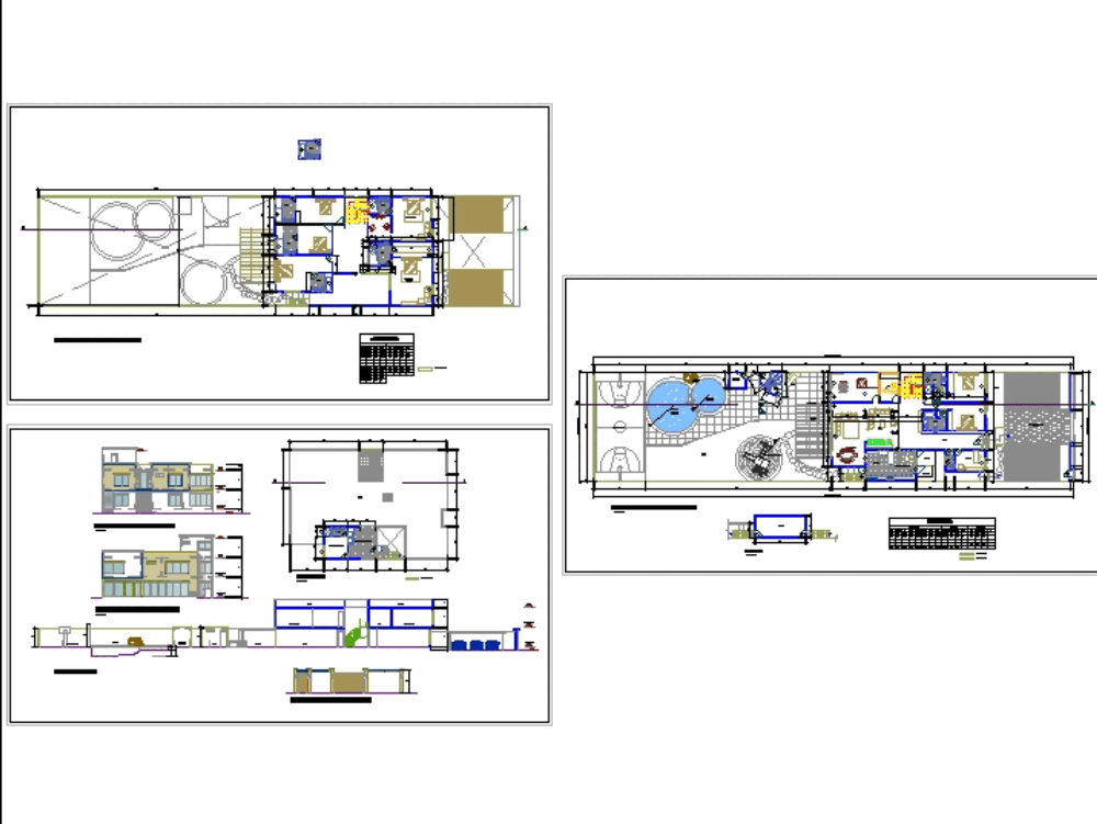 Residencia en AutoCAD  Descargar CAD gratis (539.71 KB 