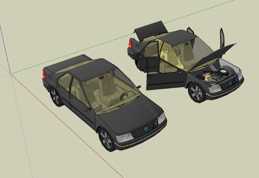 3D-Automobil
