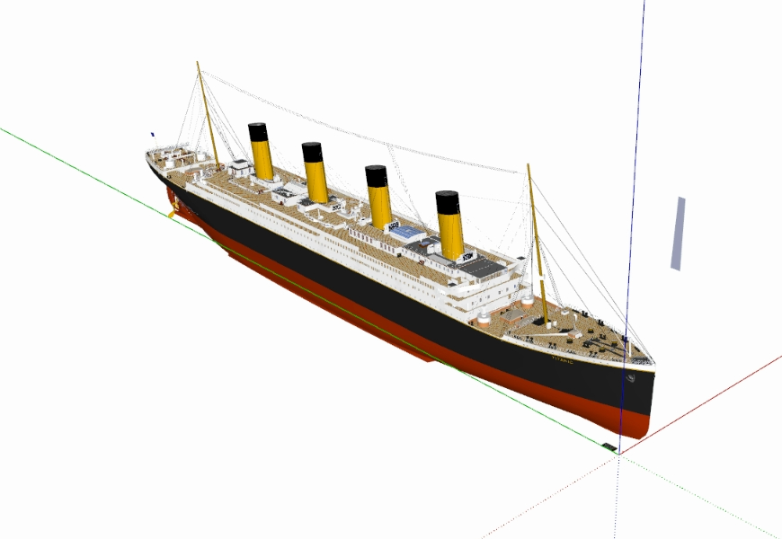 Titanic; 3d