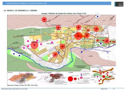 Plan de développement urbain de la ville de tacna