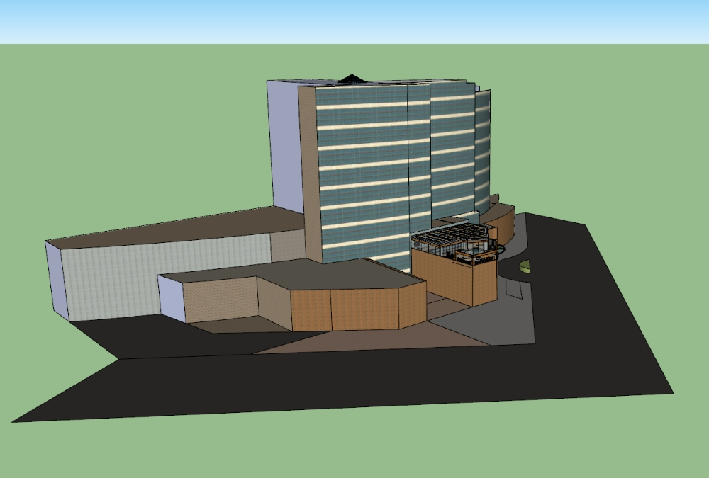 3D-Sketchup-Gebäude
