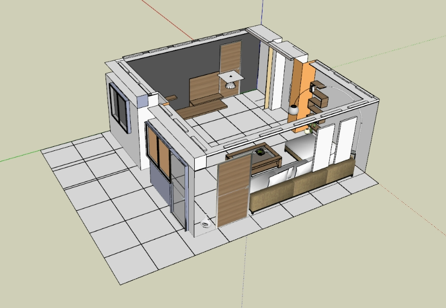 3D-Möbel - Wohnzimmer