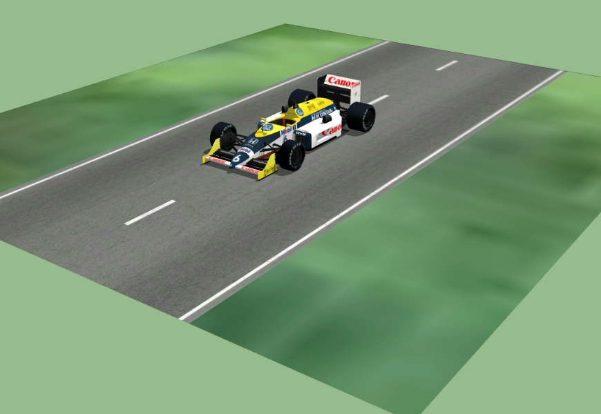 Automóvil formula 1 3D