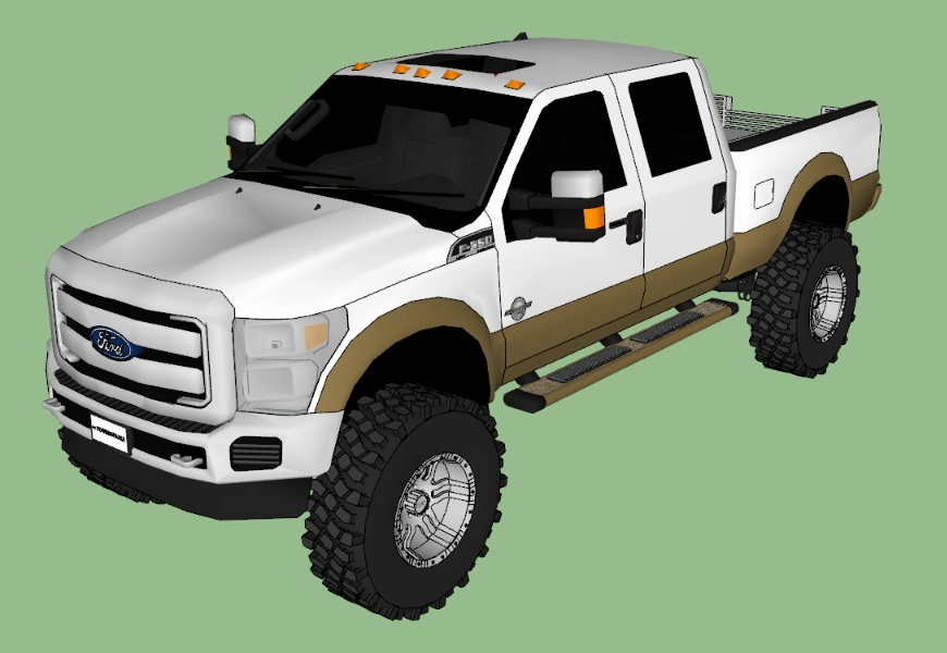Ford F-350 3D