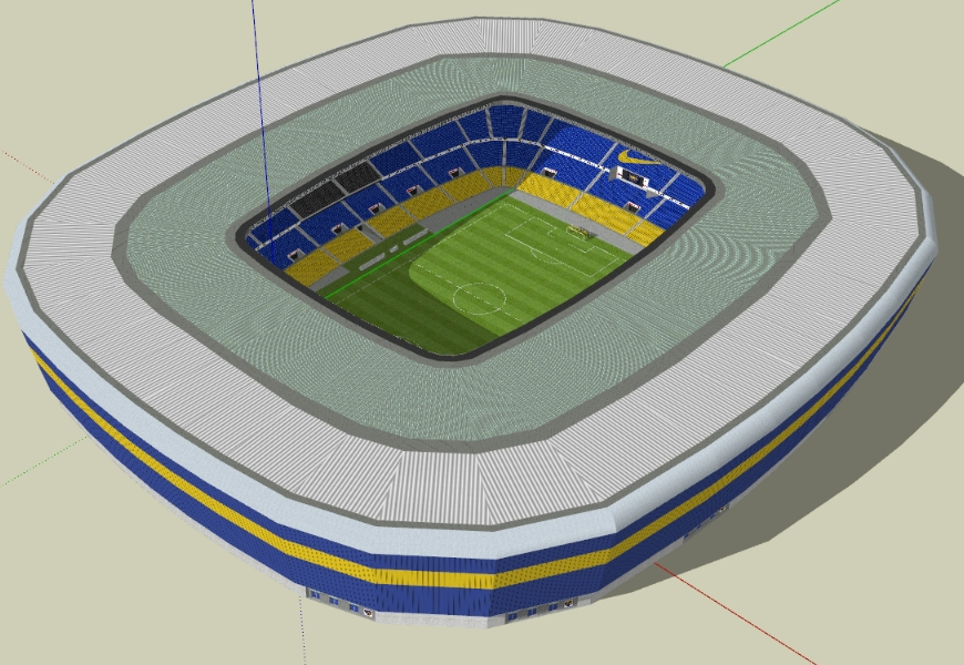 Boca Juniors Stadium 3D