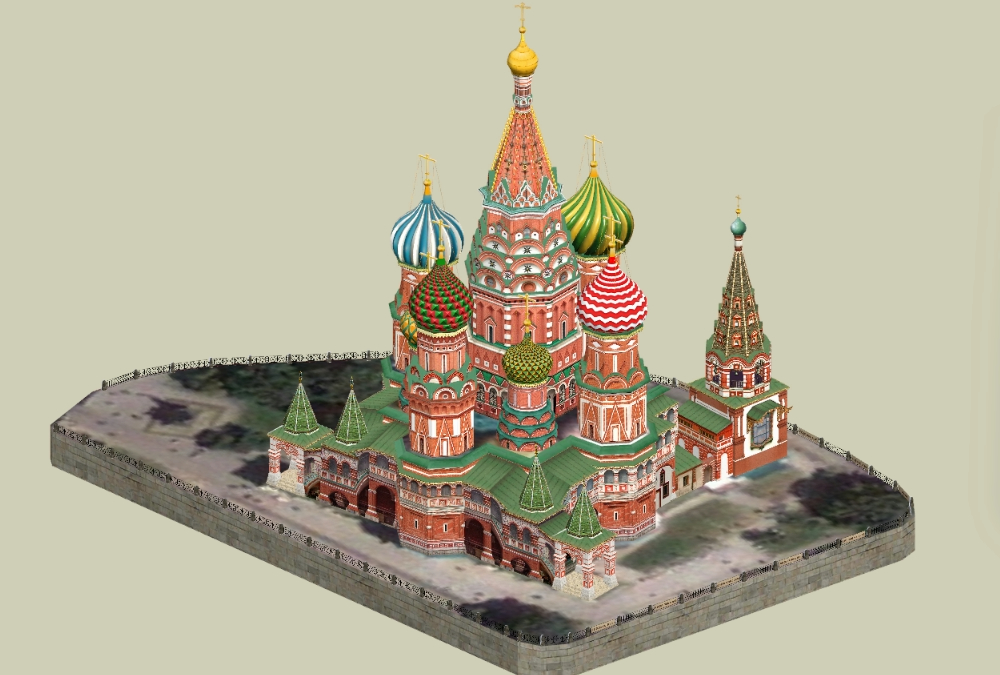 3d St. Basilios Cathedral