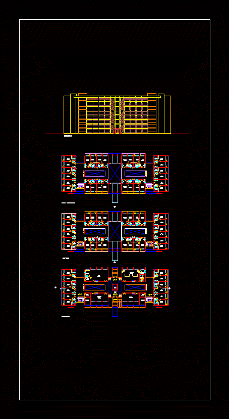 Edificio multifamiliar de 8 niveles.
