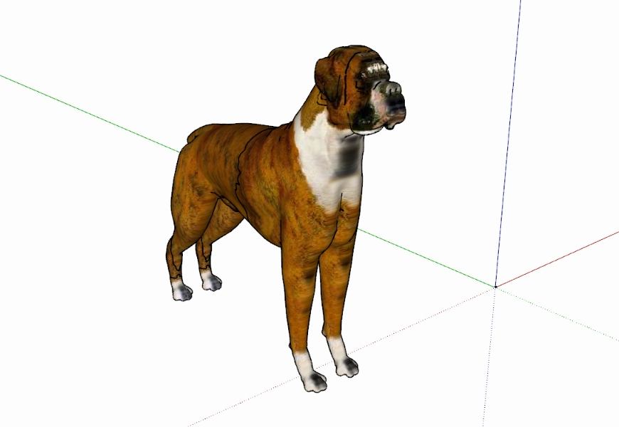 Perro 3d