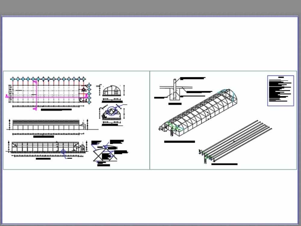 Greenhouse en AutoCAD | Descargar CAD (141.72 KB) | Bibliocad electrical plan in revit 