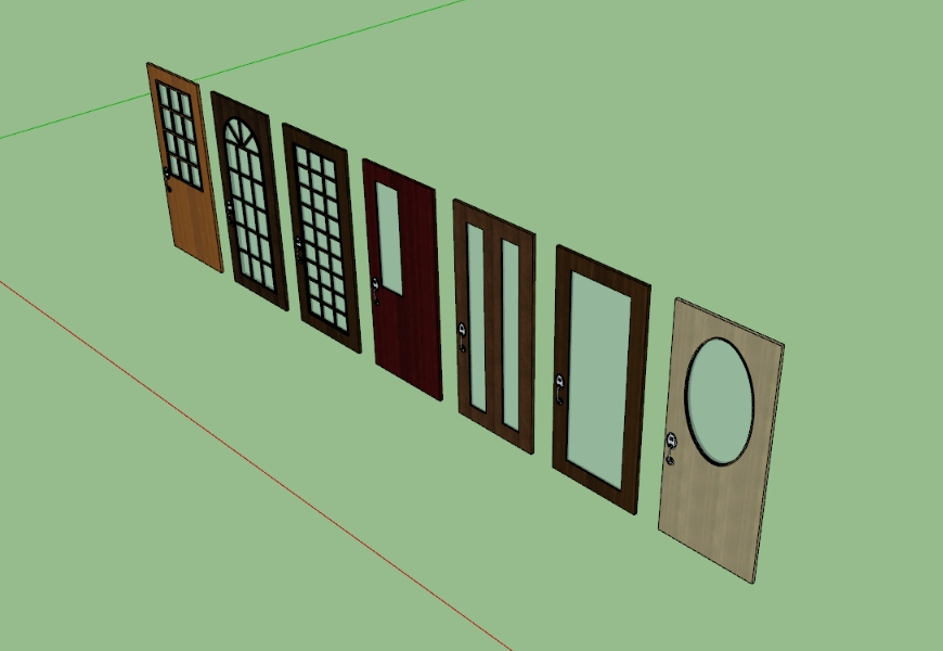 3D Door Styles