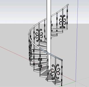 Escadaria de metal