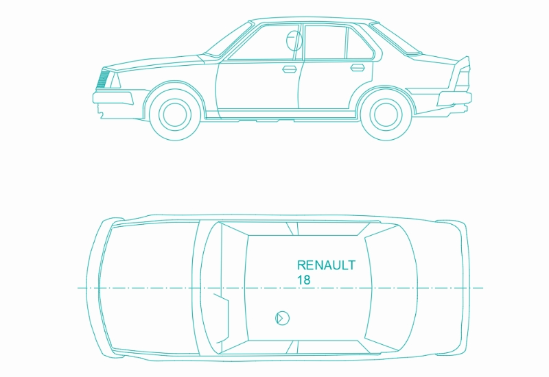 Auto Renault 18 