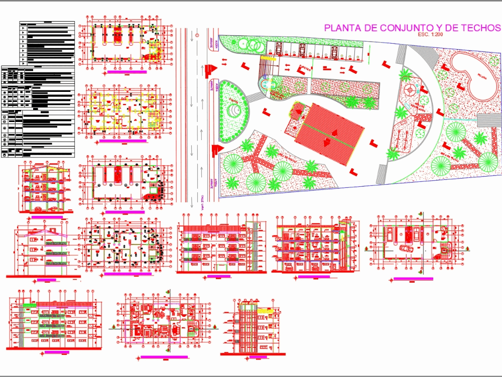 Planos Arquitectonicos Condominio En Autocad Cad Mb Bibliocad My Xxx Hot Girl 4006