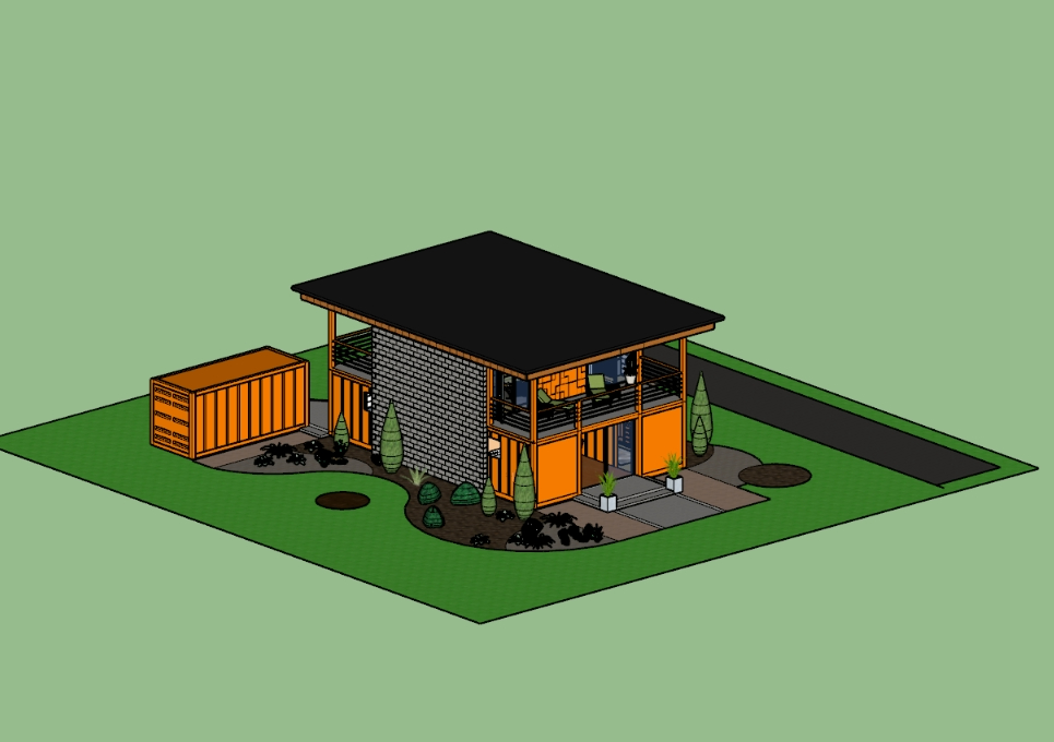 3D sole housing