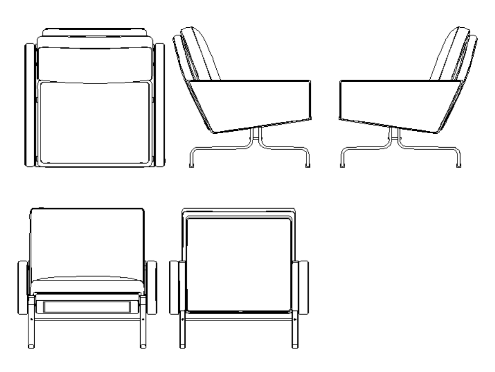 individual armchair blocks