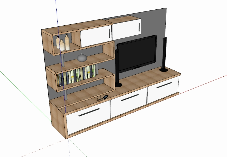 Möbel für 3D-TV-Raum