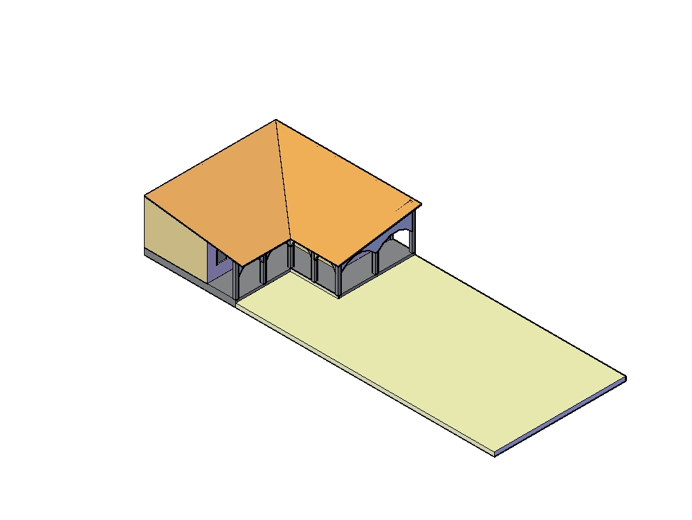 Casa de campo 3D