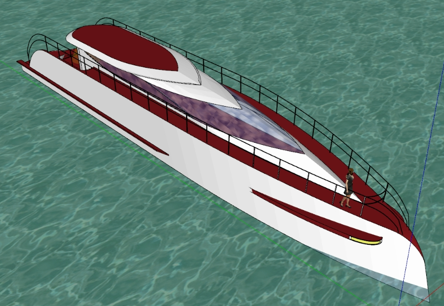 Luxery boat cruser