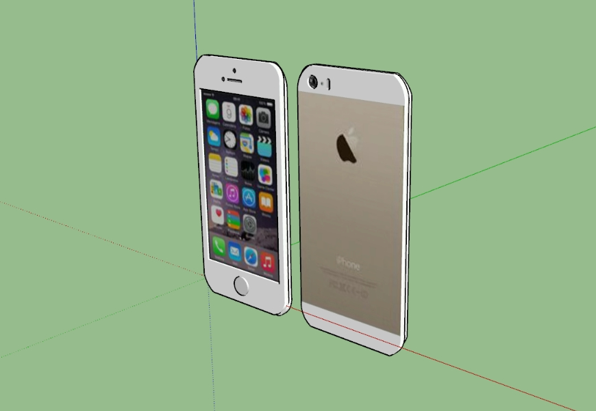Apple iPhone 5s - 3D