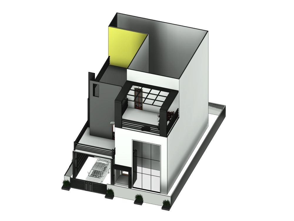 3D-Duplex-Haus