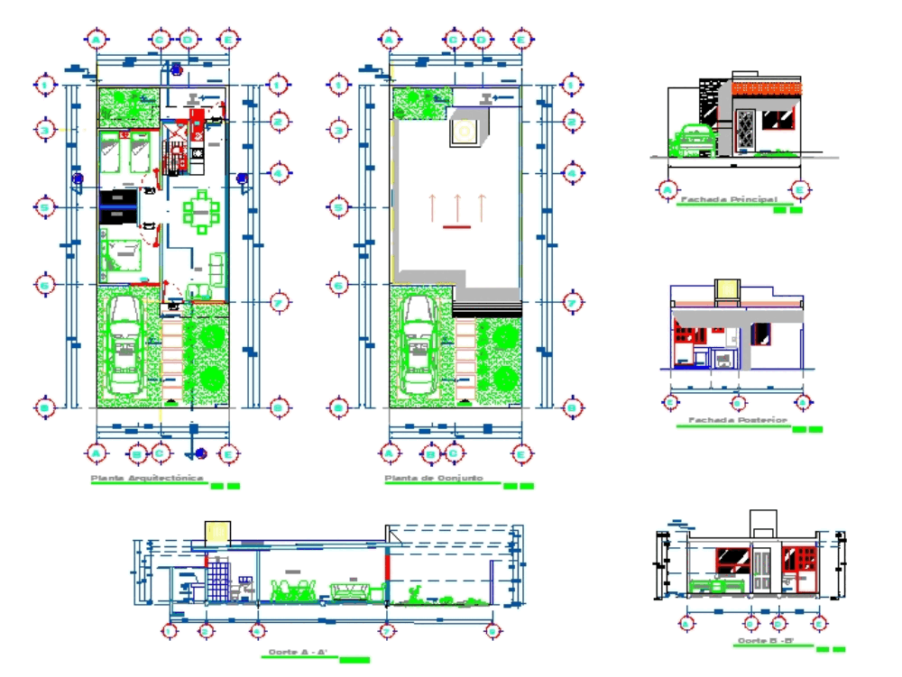 House social interes in AutoCAD | Download CAD free ( MB) | Bibliocad