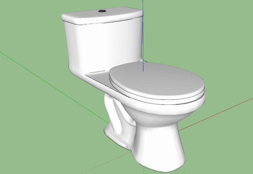 Toilette 3D