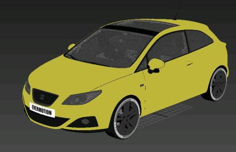 Seat Ibiza For 3DS Max
