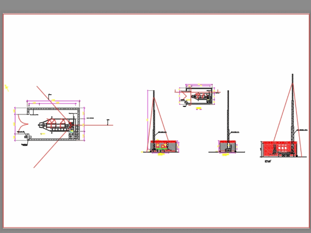 Vistas de rbs movil en AutoCAD Descargar CAD gratis (943