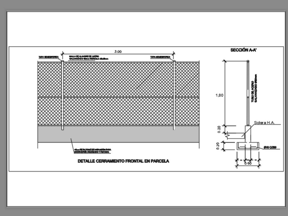 Solar enclosure detail in AutoCAD | CAD download (194.88 KB) | Bibliocad