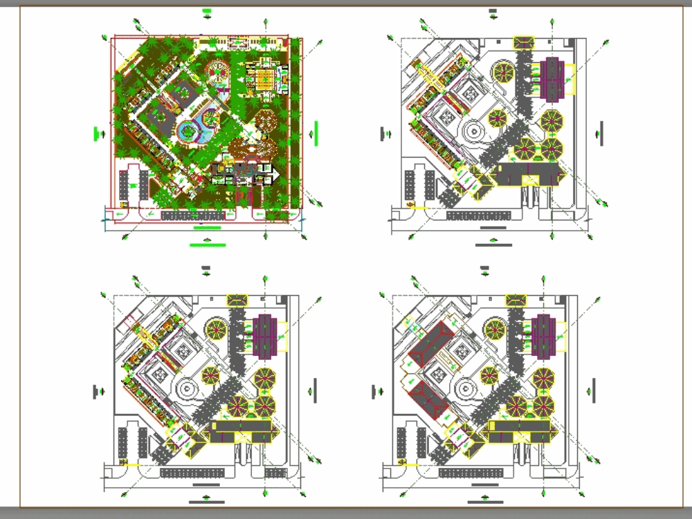 Hotel En Autocad Descargar Cad Gratis Mb Bibliocad